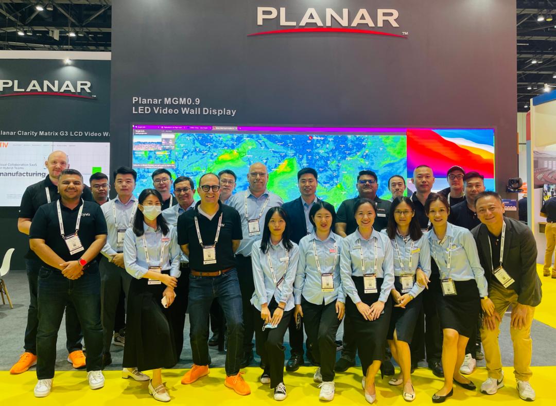 InfoComm Asia | jinnianhui官网金年会Planar全球首发第四代Micro LED智能一体机