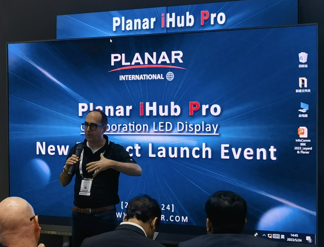 InfoComm Asia | jinnianhui官网金年会Planar全球首发第四代Micro LED智能一体机