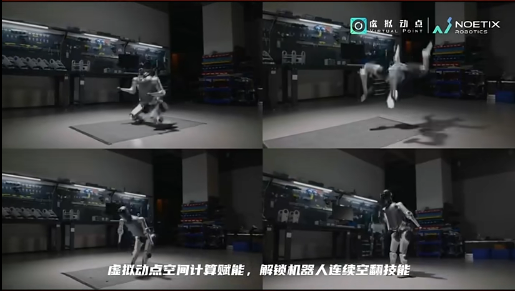 jinnianhui官网金年会·虚拟动点赋能合作伙伴解锁机器人连续空翻