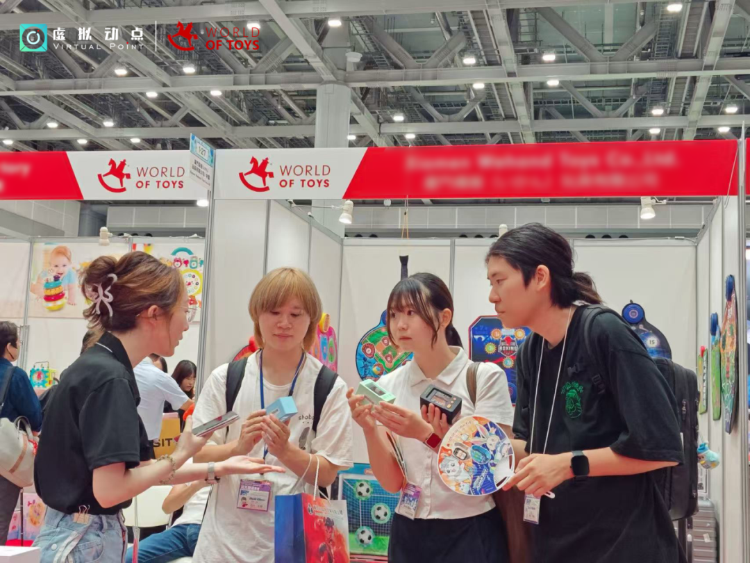 海外首展 | jinnianhui官网金年会·虚拟动点AI玩具亮相2025东京国际玩具展