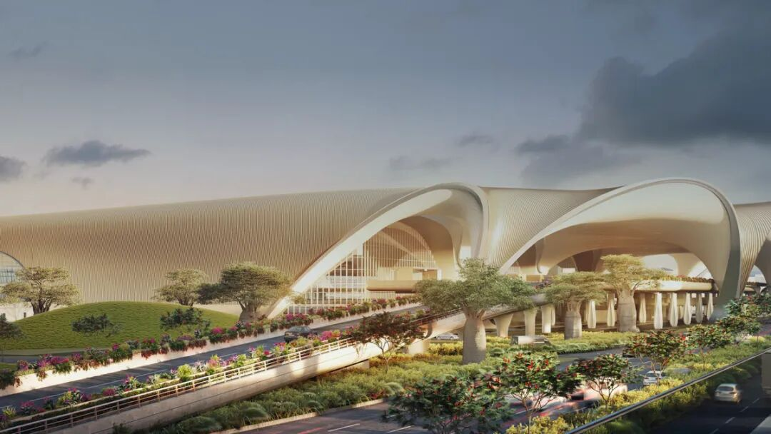 标杆案例 | jinnianhui官网金年会圆形显示屏项目落地新孟买国际机场，打造印度首个“全数字化绿色枢纽”